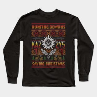 A Supernatural Christmas Long Sleeve T-Shirt